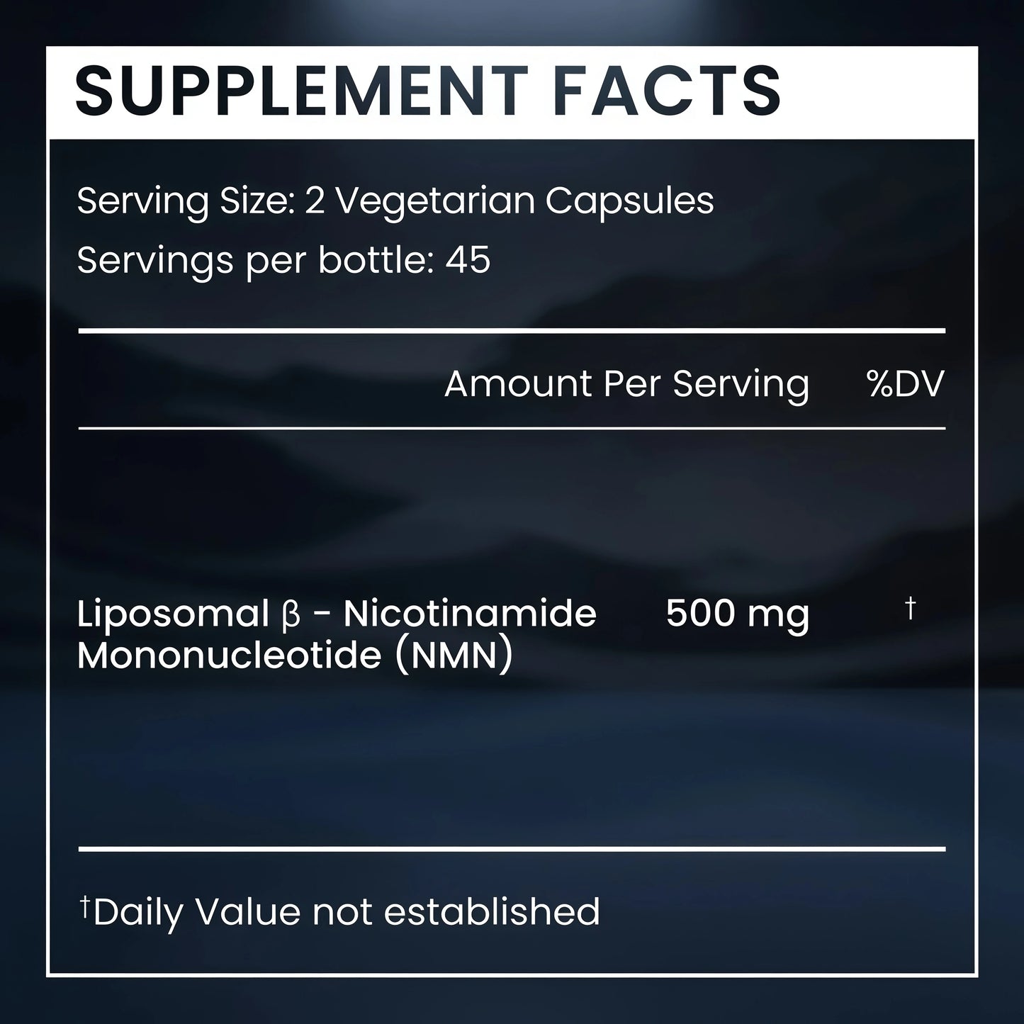 Liposomal NMN Capsules