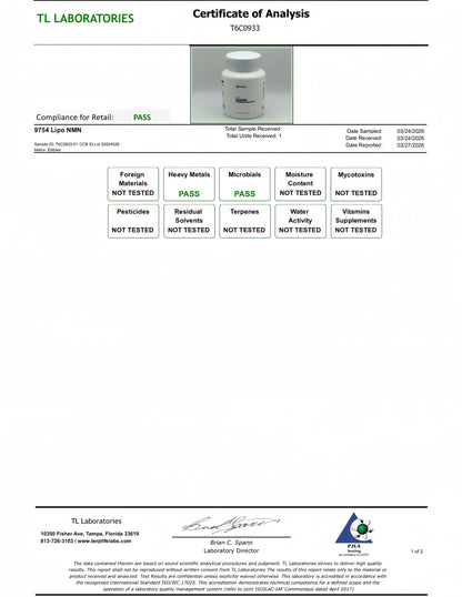 Liposomal NMN Capsules
